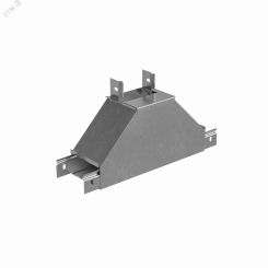 Т-отвод вертикальный 50х300 мм вверх c разворотом трассы на 90 гр. ПЛЮС Т-отвод вертикальный 50х300 мм вверх c разворотом трассы на 90 гр. ПЛЮС