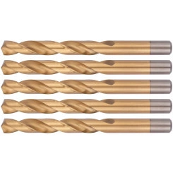 Сверла HSS по металлу, титановое покрытие 13.0 мм (5 шт) Сверла HSS по металлу, титановое покрытие 13.0 мм (5 шт)