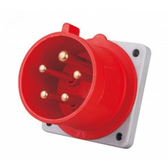 Вилка для скрытой проводки 3Р+РЕ+N 16А 380В IP44 ВЩ-103 Вилка для скрытой проводки 3Р+РЕ+N 16А 380В IP44 ВЩ-103
