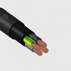 Кабель силовой КГ 1х0,75+2х0,75(PE,N)-220/380В-3