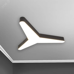 Светильник светодиодный RVE-LBX-KASAI-SOFT-1800-N (Трехлучевая звезда закругл. 1800х1579х120мм 87Вт Накладной 4000К Белый) Светильник светодиодный RVE-LBX-KASAI-SOFT-1800-N (Трехлучевая звезда закругл. 1800х1579х120мм 87Вт Накладной 4000К Белый)