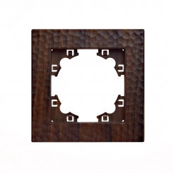 Рамка фактурная 1 пост UNIVersal Афина венге (еврослот) Рамка фактурная 1 пост UNIVersal Афина венге (еврослот)