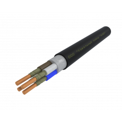 Кабель силовой ВВГнг(А)-FRLSLTx 4х2.5 ок(N)-0.66 черный бухта