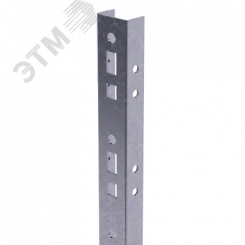 Профиль прямолинейный, L375, толщина2,5 мм, на 3 рожка, цинк-ламель Профиль прямолинейный, L375, толщина2,5 мм, на 3 рожка, цинк-ламель