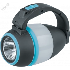 Фонарь светодиодный NPT-CA16-ACCU 1COB LED 5Вт+1LED 3Вт 240Лм 100м аккумуляторный прожектор+кемпинг+настольный пластик 1.5Ач Фонарь светодиодный NPT-CA16-ACCU 1COB LED 5Вт+1LED 3Вт 240Лм 100м аккумуляторный прожектор+кемпинг+настольный пластик 1.5Ач