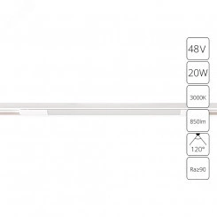 трек 48v A7284PL-1WH трек 48v A7284PL-1WH
