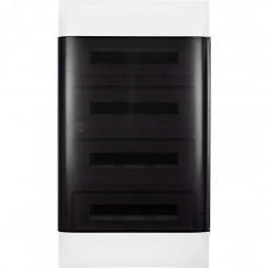 Practibox S Пластиковый щиток Навесной (ЩРн-П) 4X18 Дымчатая дверь Practibox S Пластиковый щиток Навесной (ЩРн-П) 4X18 Дымчатая дверь