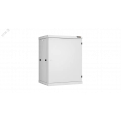 Шкаф настенный разбор 19д 15U металлическая дверь Ш600хВ770хГ450мм серый Шкаф настенный разбор 19д 15U металлическая дверь Ш600хВ770хГ450мм серый