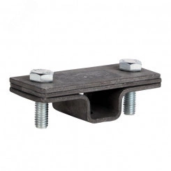 Держатель для полосы с нерж. болтами 2 пластины, HZ PROxima Держатель для полосы с нерж. болтами 2 пластины, HZ PROxima