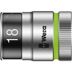 Головка торцевая шестигранная 8790 HMC HF Zyklop DR 1/2 с фиксацией крепежа 18 x 37 мм Головка торцевая шестигранная 8790 HMC HF Zyklop DR 1/2 с фиксацией крепежа 18 x 37 мм