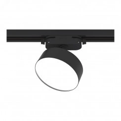 Светильник трековый, накладной, светодиодный, ARTLINE, поворотный, с регулировкой угла наклона, цилиндр, 75х75х30mm, 10Вт, 700Лм, 4000К, 230В, алюминий, 4,5м, черный, 59726 5, Ritter Светильник трековый, накладной, светодиодный, ARTLINE, поворотный, с регулировкой угла наклона, цилиндр, 75х75х30mm, 10Вт, 700Лм, 4000К, 230В, алюминий, 4,5м, черный, 59726 5, Ritter