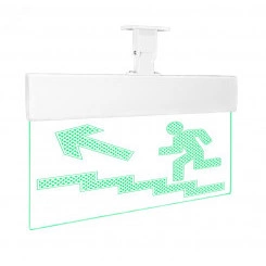 Оповещатель световой Молния-12 Ультра Человек по лестнице влево вверх зеленые светодиоды