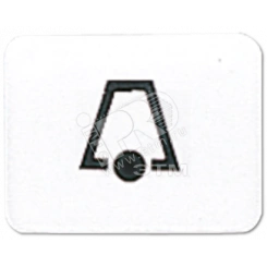 Окошко с символом для KO-клавиш символ звонок белое