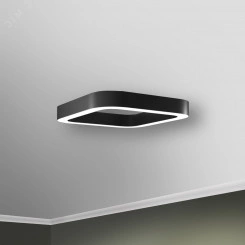 Светильник светодиодный RVE-LBX-HOLE-BOX-SOFT-900-N (Квадрат закругл. с отв. 900х900х100мм S80мм 75Вт Накладной 4000К Белый) Светильник светодиодный RVE-LBX-HOLE-BOX-SOFT-900-N (Квадрат закругл. с отв. 900х900х100мм S80мм 75Вт Накладной 4000К Белый)