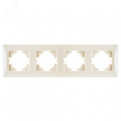 GUSI Ugra РАМКА 4-местная, цвет бежевый. GUSI Ugra РАМКА 4-местная, цвет бежевый.