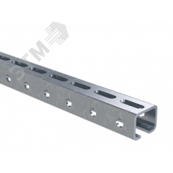 Профиль С-образный 51х40 L1800 толщина 4мм горячеоцинкованный Профиль С-образный 51х40 L1800 толщина 4мм горячеоцинкованный