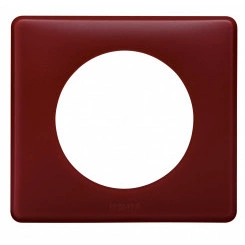 Celiane. Рамка 1-постовая. Цвет Перкаль бордо Celiane. Рамка 1-постовая. Цвет Перкаль бордо