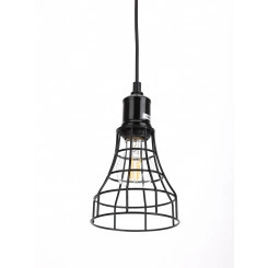 Подвес PL10 BK металл, E27, max 60W, d135 мм, черный (20/240) Подвес PL10 BK металл, E27, max 60W, d135 мм, черный (20/240)