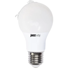 Лампа светодиодная LED 15 Вт 1200Лм 3000К белая Е27 Груша Jazzway