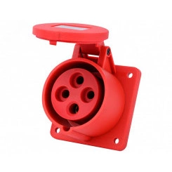 Розетка для скрытой проводки 3Р+РЕ 16А 380В IP44 РЩ-103 Розетка для скрытой проводки 3Р+РЕ 16А 380В IP44 РЩ-103