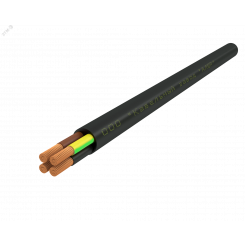 Кабель силовой КГТП-ХЛ 3х2.5+1х1.5(PE)-380/660-2бух