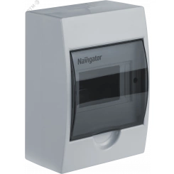 Бокс распределительный навесной ЩРН-П NSS-DBW-6-WH-IP41 Бокс распределительный навесной ЩРН-П NSS-DBW-6-WH-IP41