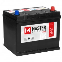 Аккумулятор автомобильный MASTER BATTERIES Asia 70Ah R+