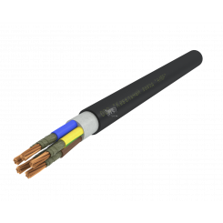 Кабель силовой ВВГнг(А)-FRLSLTx 5х25 мк(N.PE)-1 черный барабан