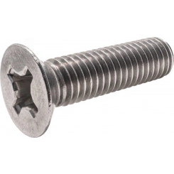 Винт с потайной головкой DIN 965 8X45 A2 Винт с потайной головкой DIN 965 8X45 A2