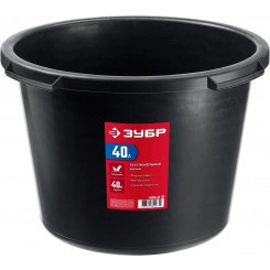Таз 40 л круглый строительный
