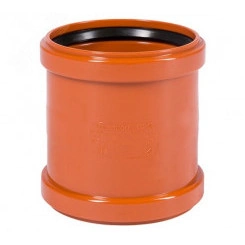 Муфта двухраструбная ПВХ наружной канализации 315 мм