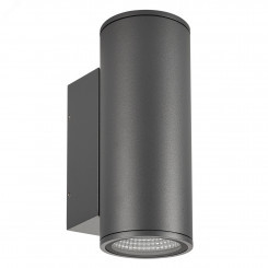 Светильник LGD-FORMA-WALL-TWIN-R90-2x12W Warm3000 (GR, 44 deg, 230V) (ARL, IP54 Металл, 3 года)