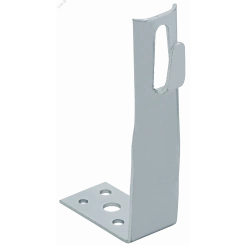 Держатель проводника круглого 6-8мм угловой h=150мм оцинкованная сталь HDZ IEK Держатель проводника круглого 6-8мм угловой h=150мм оцинкованная сталь HDZ IEK