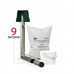 Электрод электролитический горизонтальный L-9 м, сталь нержавеющая, 4 мм, К2М-323-9Г Электрод электролитический горизонтальный L-9 м, сталь нержавеющая, 4 мм, К2М-323-9Г