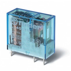 Реле электромеханическое универсальное миниатюрное, монтаж на печатную плату или в розетку, выводы с шагом 3.5мм, 1СO 10A, контакты AgCdO, катушка 110В AC, степень защиты RTII