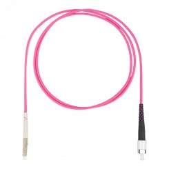 Шнур оптический коммутационный (патч-корд), LC-FC симплекс simplex OM4, нг(А)-HF, маджента, 20 м Шнур оптический коммутационный (патч-корд), LC-FC симплекс simplex OM4, нг(А)-HF, маджента, 20 м