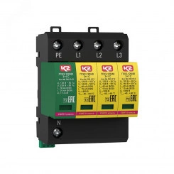 УЗИП ГРОЗОСТОП ГСК2-120/20 3+1 С, класс II, In - 15 кА (8/20), Imax - 40 кА (8/20) УЗИП ГРОЗОСТОП ГСК2-120/20 3+1 С, класс II, In - 15 кА (8/20), Imax - 40 кА (8/20)