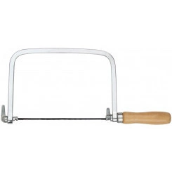 Ножовка по металлу и дереву 175 мм с глубокой рамкой + 5 запасных полотен Ножовка по металлу и дереву 175 мм с глубокой рамкой + 5 запасных полотен