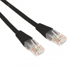 Патч-корд U/UTP CAT 6, RJ45-RJ45, 26AWG, LSZH, черный, 1.5м,