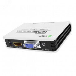 Конвертер-переходник HDMI на VGA, Jack 3.5 мм, 1080P 60Hz