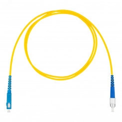 Шнур оптический коммутационный (патч-корд), SC-FC симплекс simplex OS2, нг(А)-HF, желтый, 10 м Шнур оптический коммутационный (патч-корд), SC-FC симплекс simplex OS2, нг(А)-HF, желтый, 10 м