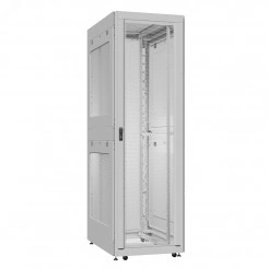 Шкаф серверный 42U 800х1200 передняя дверь: двустворчатая глухой металл IP51. задняя дверь: одностворчатая глухой металл IP51. боковые панели: перфорированные. цвет: серый RAL7035 