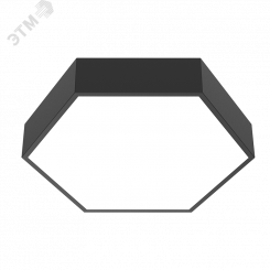 Светильник светодиодный ДСО-66Вт 4000К GEXUS Down Черный