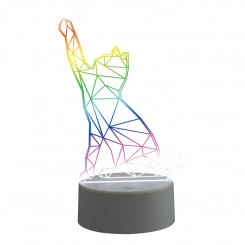 Светильник декоративный с эффектом 3D Кошка на батарейках 3AAA (не в/к) 1 светодиод RGB свет USB кабель в/к ULI-M501 RGB/3AAA CATTY/WHITE Светильник декоративный с эффектом 3D Кошка на батарейках 3AAA (не в/к) 1 светодиод RGB свет USB кабель в/к ULI-M501 RGB/3AAA CATTY/WHITE