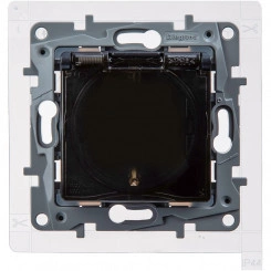 Розетка с заземлением IP44 - Legrand Etika - со шторками с защитной крышкой 16А 250В винтовые зажимы - антрацит Розетка с заземлением IP44 - Legrand Etika - со шторками с защитной крышкой 16А 250В винтовые зажимы - антрацит