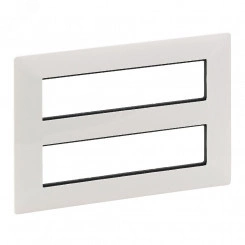 Valena LIFE Рамка для модульных устройств Mosaic 2x4x2 модуля Белая Valena LIFE Рамка для модульных устройств Mosaic 2x4x2 модуля Белая