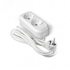 Удлинитель Е-302А ПВС 3*1,5 ,2 гнезда, с заземлением, 5м (еврослот) Удлинитель Е-302А ПВС 3*1,5 ,2 гнезда, с заземлением, 5м (еврослот)