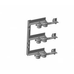 Кронштейн троллейный К42М Т3, окрашенный, троллеедержатель К267А Т3 - 3шт.