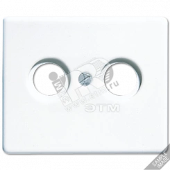 Крышка для телевизионной розетки  черная