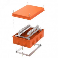 Коробка огнестойкая для о/п 40-0330-FR6.0-28 Е15-Е120 260х175х90